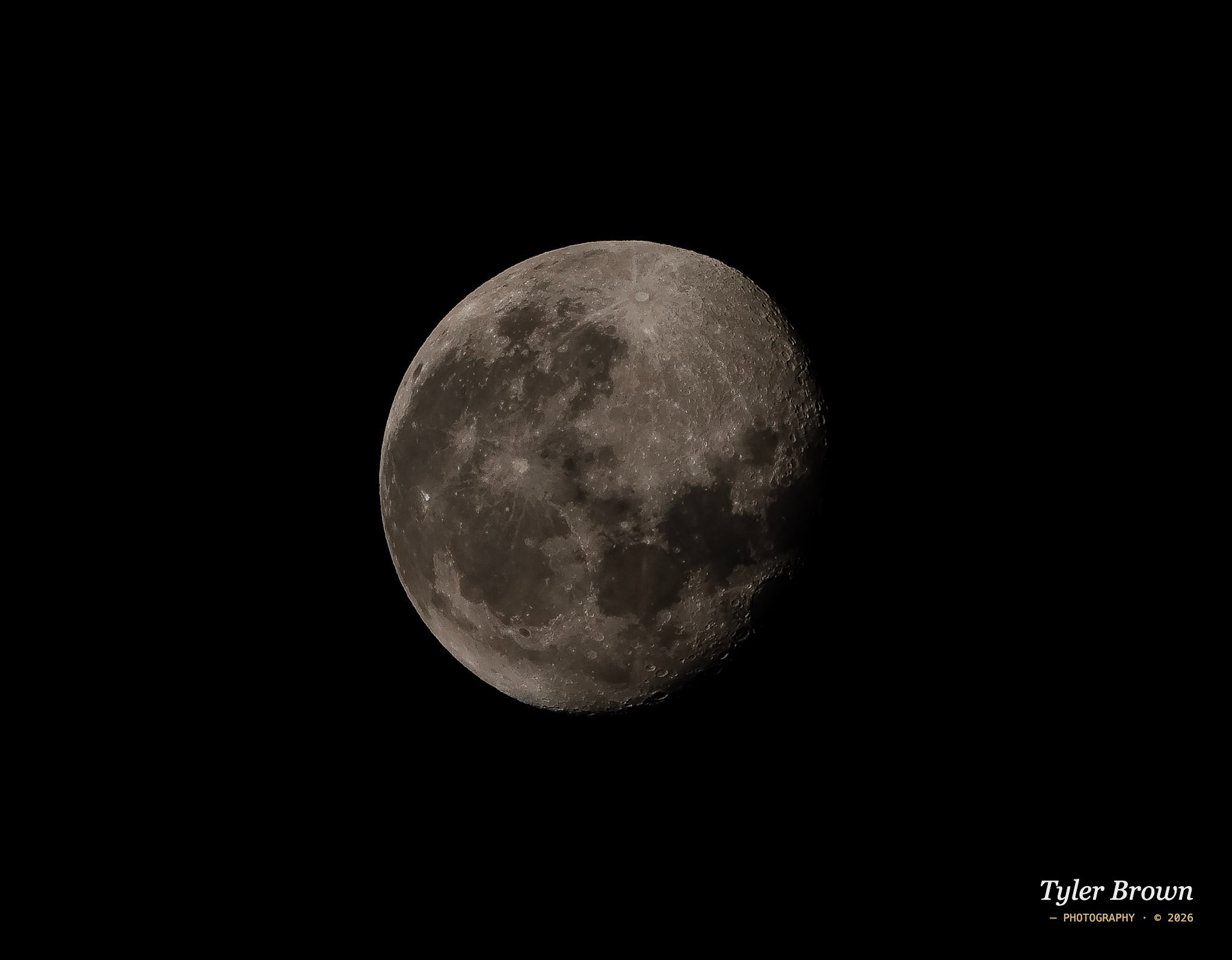 Moon rising